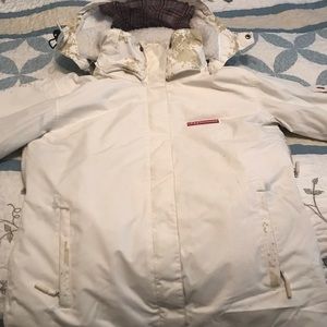 Four square snowboard and ski jacket